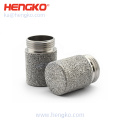 Sintered porosity SS 316L moisture waterproof ultrasonic sensor housing protection